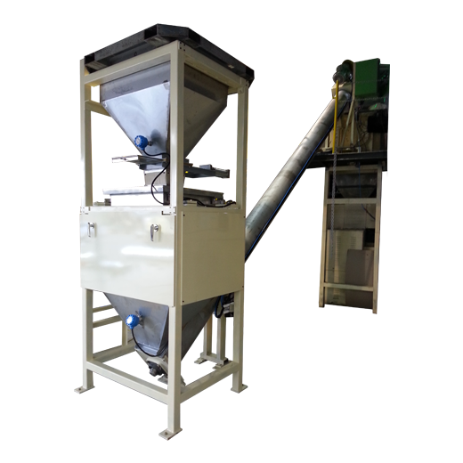 SOAP CHIP AUTO WEIGHING AND FEEDING MACHINE